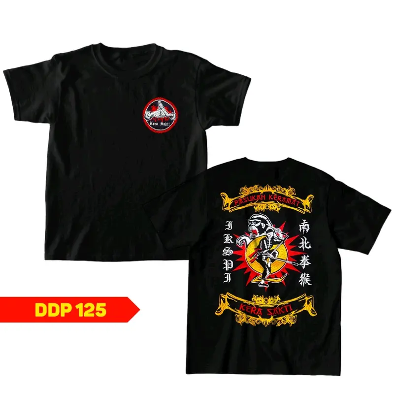 kaos bordir iks pi baju bordir ikspi ddp 125 Distro 8