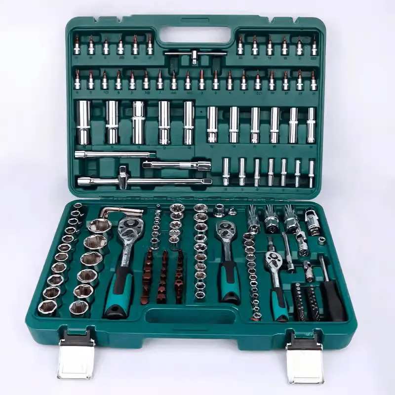 Reaim tool kit Set alat Kunci Sok set 61pcs/kunci pas Set 8-19mm 1/2 kunci Mata Sok lengkap Kombinasi 1/2 72gigi 7