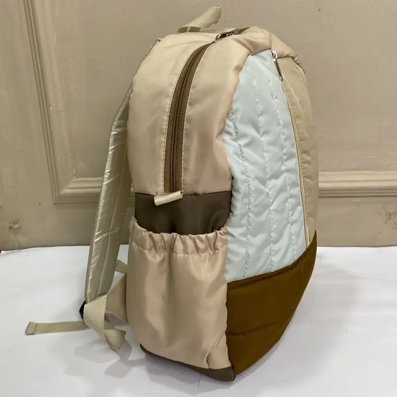 Tas Ransel Deizi Coqoutee Minimalis Warna Lembut Polyester Tahan Air - Selempang, Wanita 1