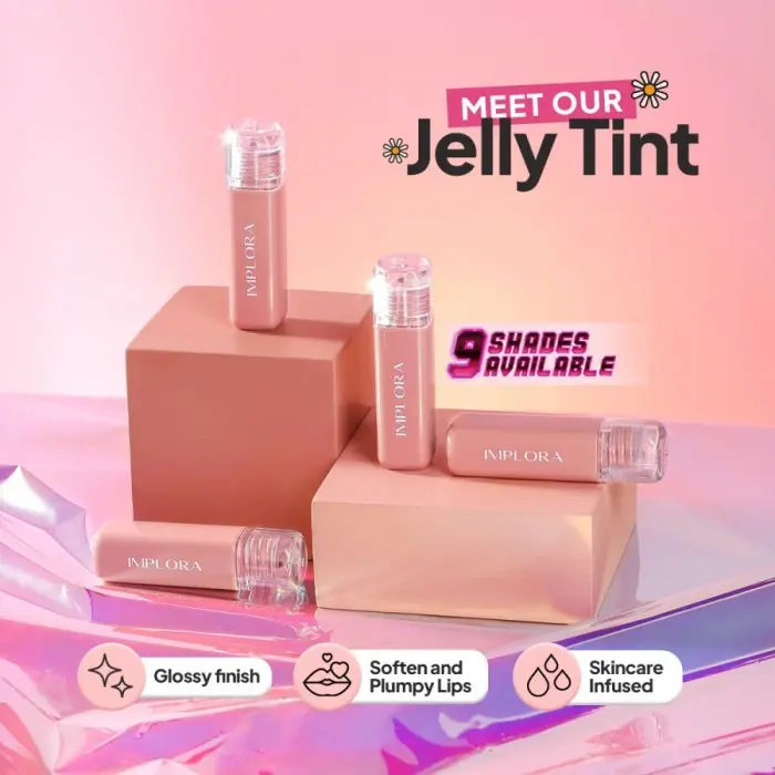 Implora Jelly Tint | Jelly Tint With Vitamin E, Peptides, Omega 3 6 9