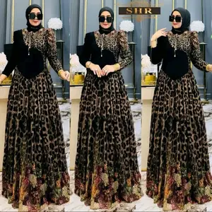 NEW SHR GAMIS RAJUT MIX BROKAT MEWAH KODE: JZ (HARGA TANPA HIJAB)