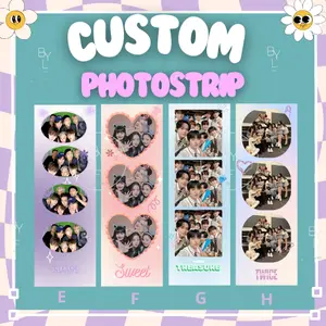 [BISA COD] CETAK PHOTO STRIP CETAK FOTO | PRINT PHOTOBOOTH PHOTOBOX CUSTOM SEHARI JADI !!! KPOP ANIME BIAS FREEBIES