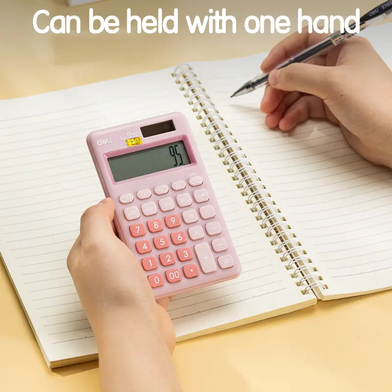 Deli Kalkulator / Desk Calculator 12 Digit EM120 Alat 2