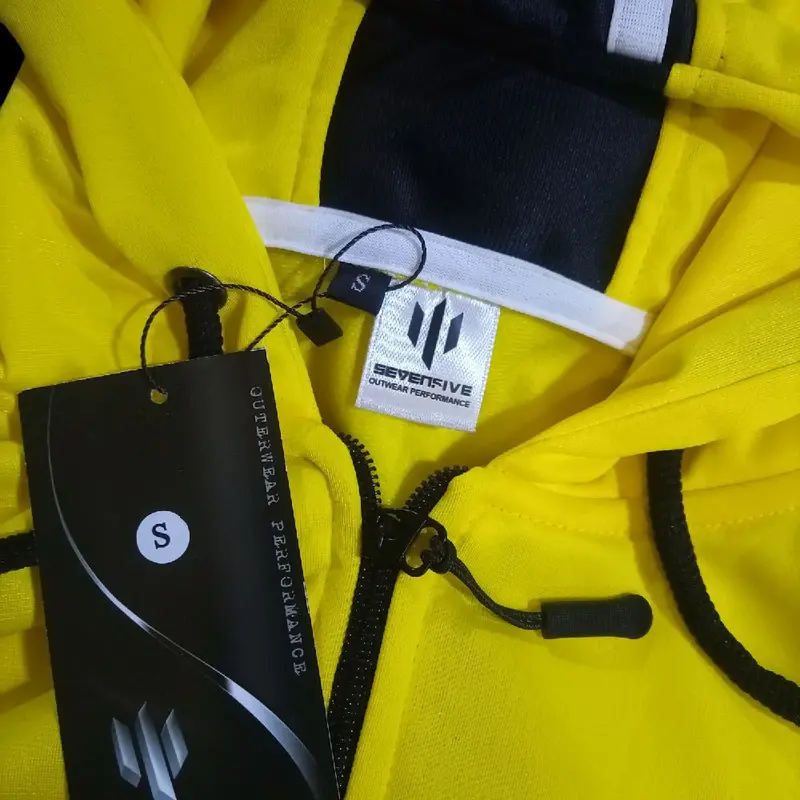 poliester sporty jaket dan mantel Sevenfive new arivall pria dan wanita Casual Distro Sweater Keren Tebal Dewasa 4