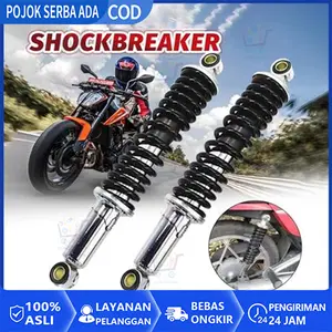 2 Pcs shock breaker angkutan barang berat. sok breker 310mm kwalitas racing universal untuk semua motor / 2 Buah Shock Belakang Wave Shockbreaker Belakang Motor 310MM Sok Belakang Motor Untuk Semua Jenis Motor Belakang Motorcycle Peredam Sepeda