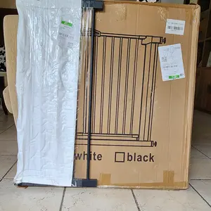 Baby Safety Gate Pagar Pengaman Bayi Anak Pintu Tangga Dapur Rumah 180CM Penghalang Aman Mudah Dipasang Kuat Bisa Diperpanjang Pembatas Area Anak Hewan Peliharaan Magic Gate Pintu Jaring Pengaman Rumah