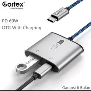 Gortex otg 3.0  MH366 USB type C androit charging + 60 wat Led