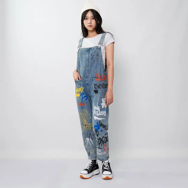 RAMADHAN SALE/ CELANA WANITA/ Jumpsuit jeans 2117 4