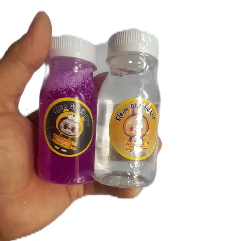 Slime Activator dan Glue Glitter 100 ml untuk Bikin Slime - Mainan Squishy - Toys Anak 3