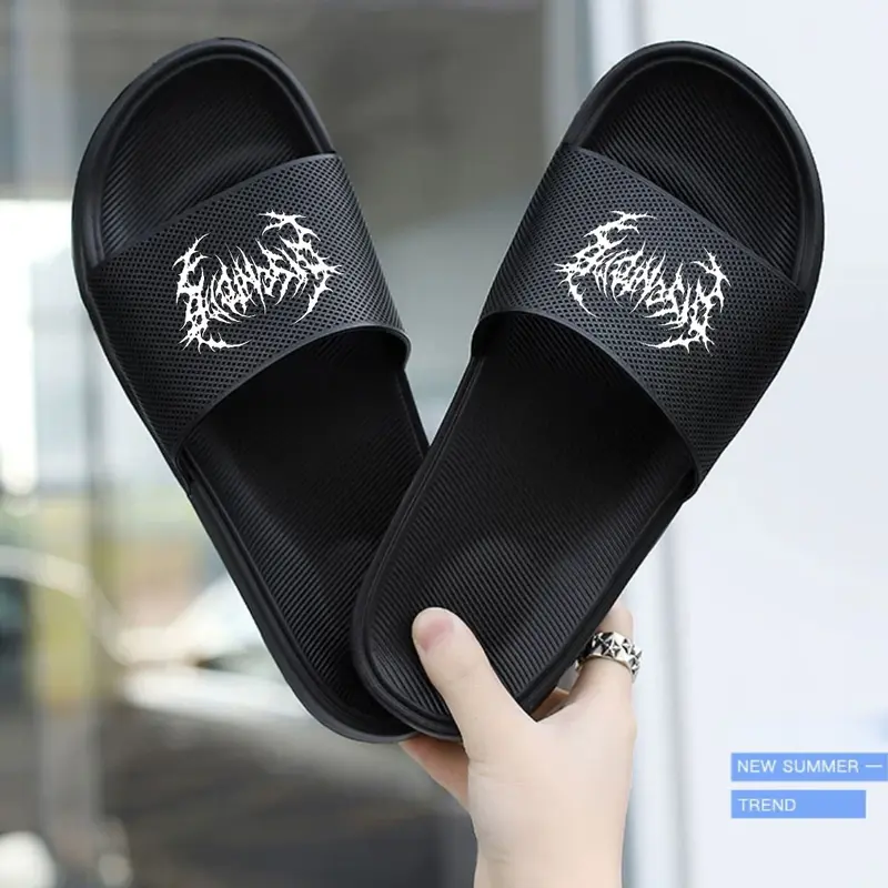 Sandal / Sendal Slip On / Slipper / Slide / Kokop / Pria / Laki laki / Cowok / Anak anak / Anti Licin / Empuk Nyaman / Kuat / Anti Licin / Jaring Suerm Karet Shoes 2