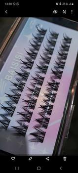 Product Review of [TANPA LEM] BAISISI Bulu Mata Palsu Individual Lashes Z11 Korean Segmentasi + FREE TWEEZER | eyelash extension | Douyin Lashes | Eye Make Up from A**r 3