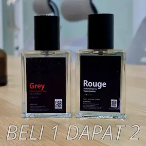 [PROMO BELI 1 DAPAT 2] PARFUM VIRAL GREY 30ml WANGI FRESH UNISEX TAHAN LAMA TERLARIS best sellerr
