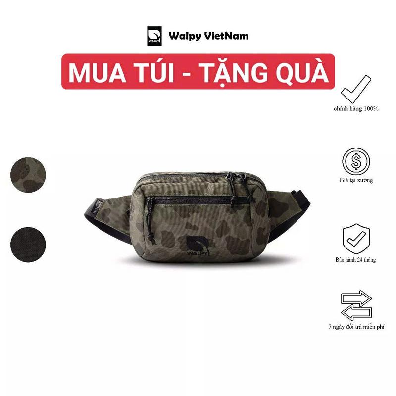  Túi bao tử Túi thắt lưng Túi đeo chéo  Nam Nữ Walpy B03 
