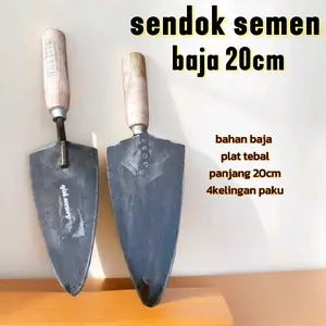 Cetok Semen Baja Plat Tebal - Model Sendok Semen