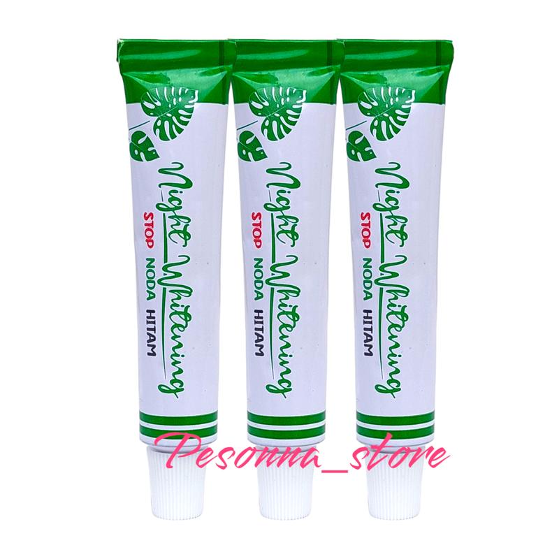 Product Introduction of Paket 3 - Krim Pemutih Malam / Krim Dokter Liz / Krim Flek Hitam Wajah Pencerah Pelembab Perawatan 2
