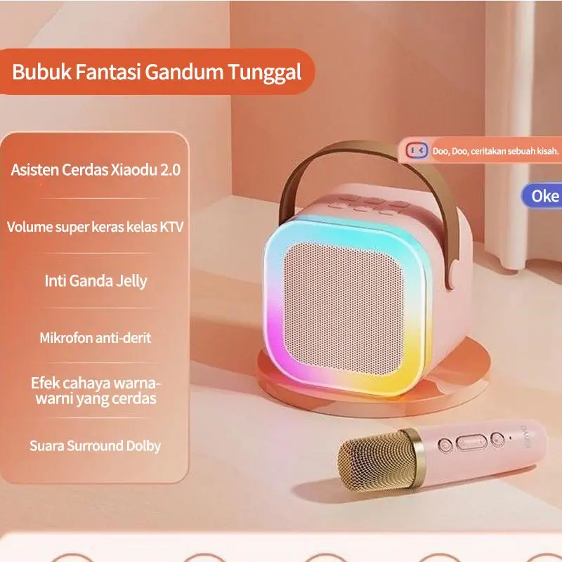 K12/Merah muda - 1mic