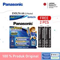 Gambar Panasonic Evolta Baterai Premium Alkaline LR6EG/2B AA 2pc Battery Premium Alkaline A2 dari Panasonic Battery Indonesia Kota Administrasi Jakarta Barat 1 Tokopedia