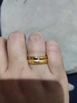 Product Review of Cincin Titanium Tunangan/Cincin Nikah Mata Satu C33 from N**a P**i 0