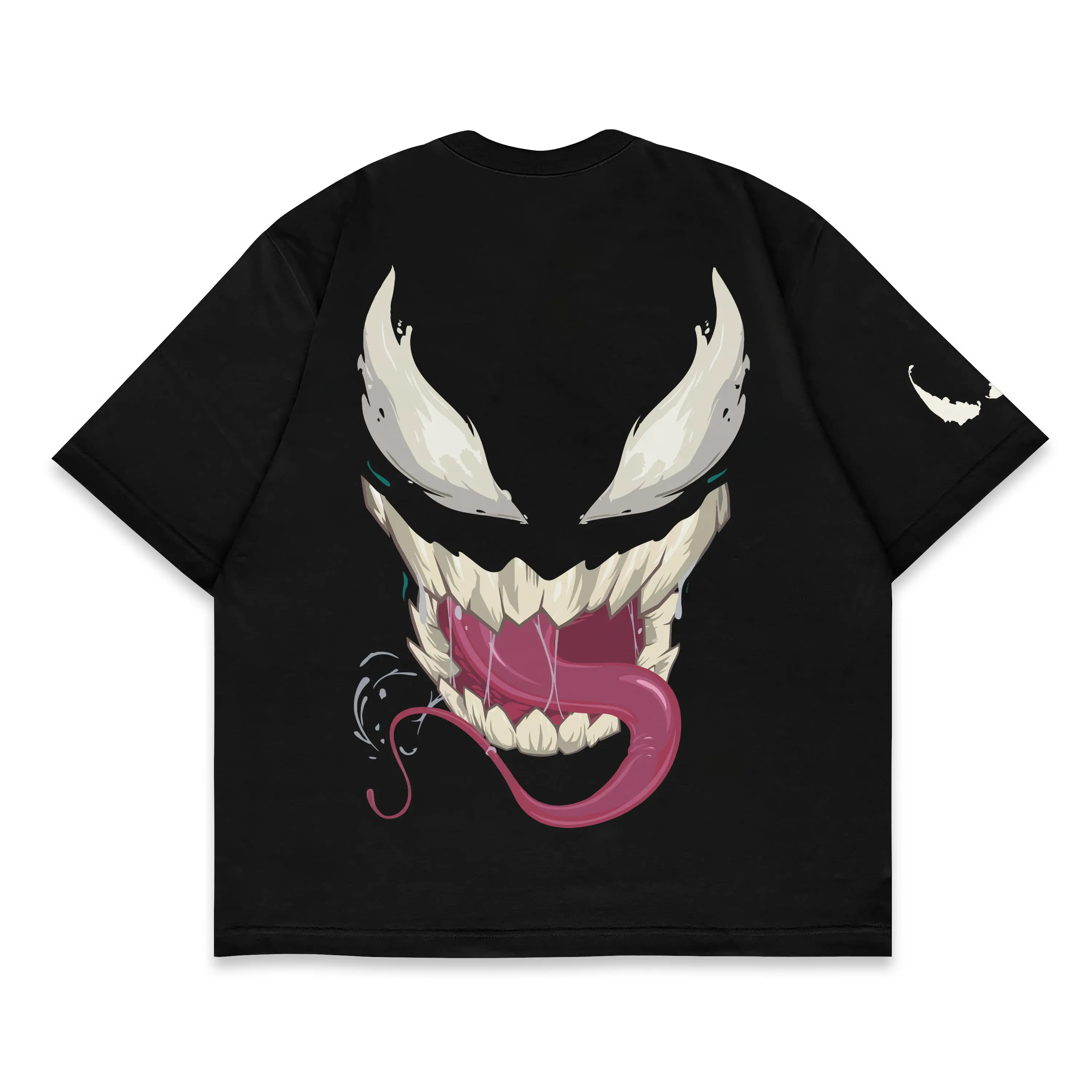 Poepoe.mue - Tshirt VenoM  | Cotton Combed 24s | Anime | Fullprint | Kaos | Oversize | Tanpa Jahitan Samping