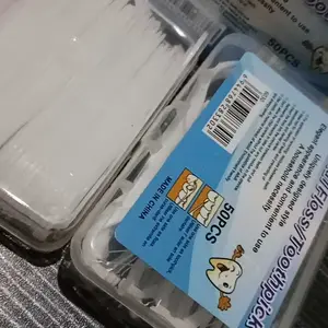 SL-[1 Pack Isi 50 pcs] Dental Floss Benang Tusuk Gigi Pembersih Sela gigi Mulut Macromolecul Carea