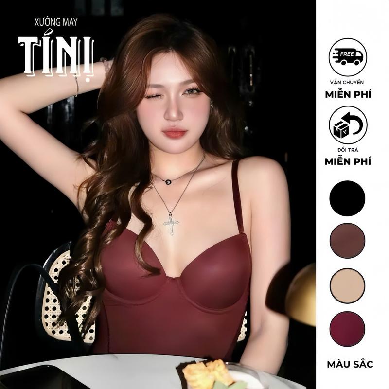 Bodysuit định hình có gọng nâng ngực siết nhẹ eo giảm 2-3cm Mỏng nhẹ thoáng mát.