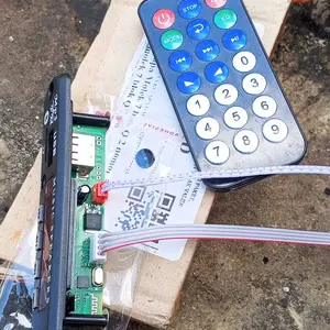 Modul MP3 Bluetooth Plus FM Radio / KIT Modul MP3 BT KIT MP3 KIT Pemuter Lagu MP3 USB Player Bluetooth