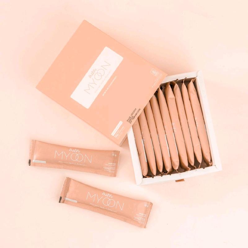 みょおん Myoon Beauty Collagen Drink - Japan Beauty Secret Rasa Leci Mencerahkan kulit 2