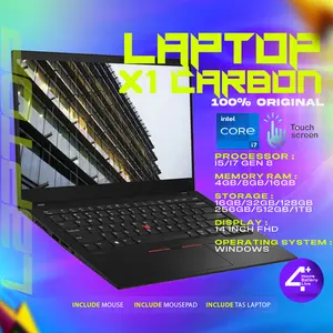 LAPTOP X1 CARBON SERIES INTEL CORE I5 GEN 8 RAM 8/16GB SSD UP TO 512GB BEST GRADE