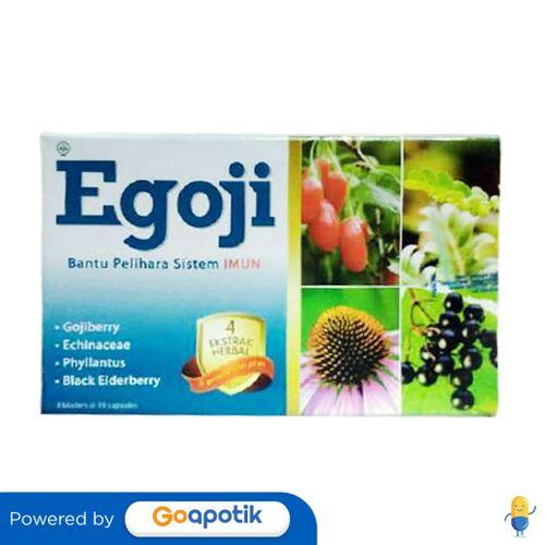 Gambar EGOJI PER BOX ISI 30 KAPSUL dari Apotek Maharani by GoApotik Kota Depok Tokopedia