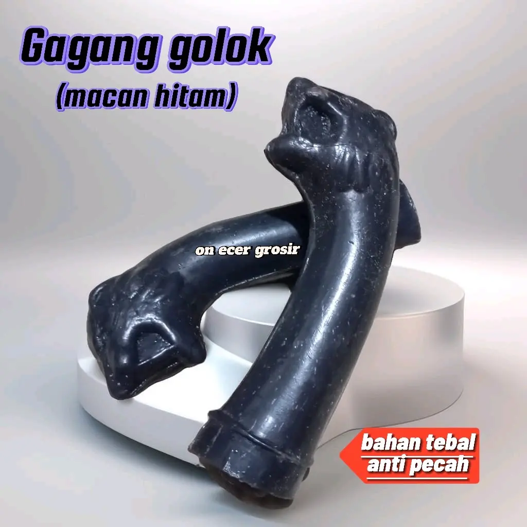 1pcs gagang golok plastik siap pakai anti licin anti pecah