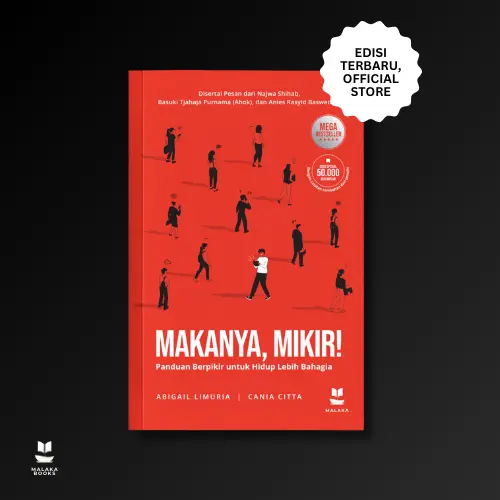 Buku Makanya, Mikir! oleh Abigail & Cania Edisi Terbaru (Official Store)