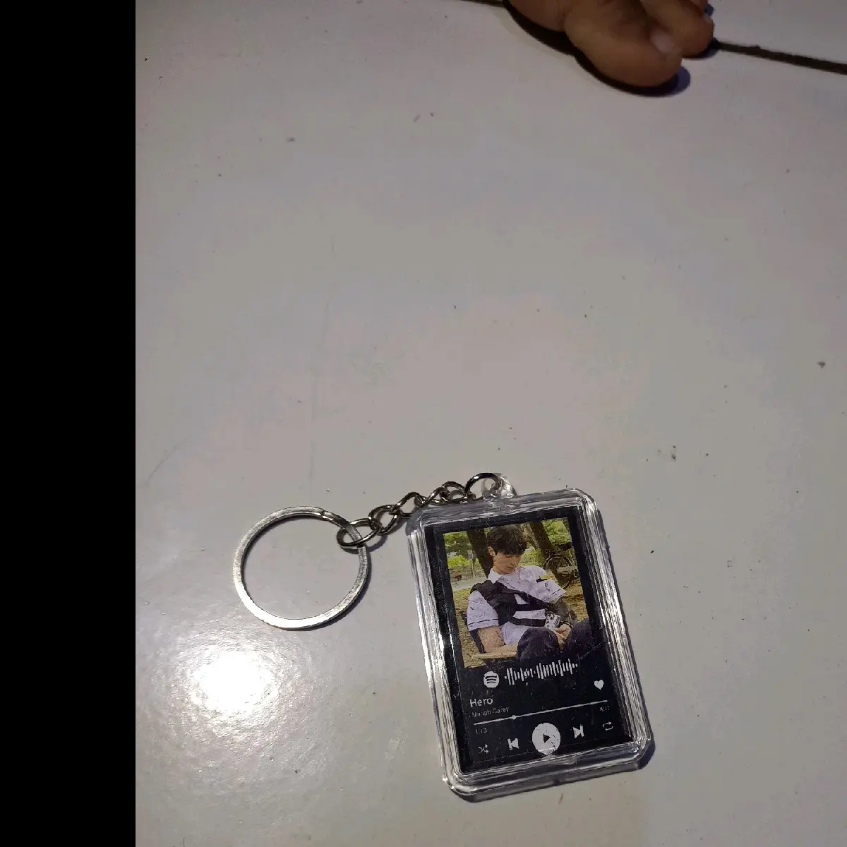 gantungan kunci foto dan gambar Akrilik Ganci Rantai