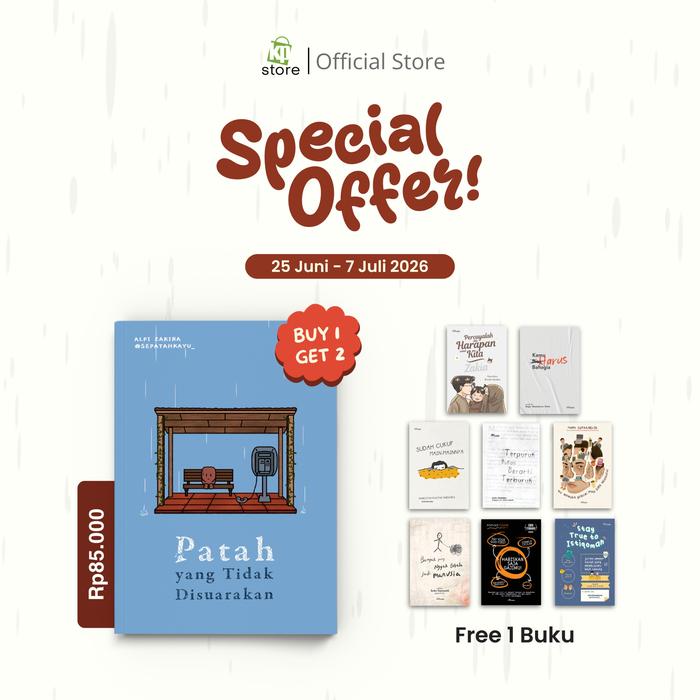 Gambar Buku Patah yang Tidak Disuarakan - Alfi Zakira (@sepatahkayu_) dari Kawan Pustaka_NEW Kota Administrasi Jakarta Selatan Tokopedia