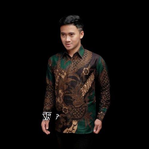 New Kemeja Pria Batik Lengan panjang Premium terbaru size M L XL XXL kekinian 7