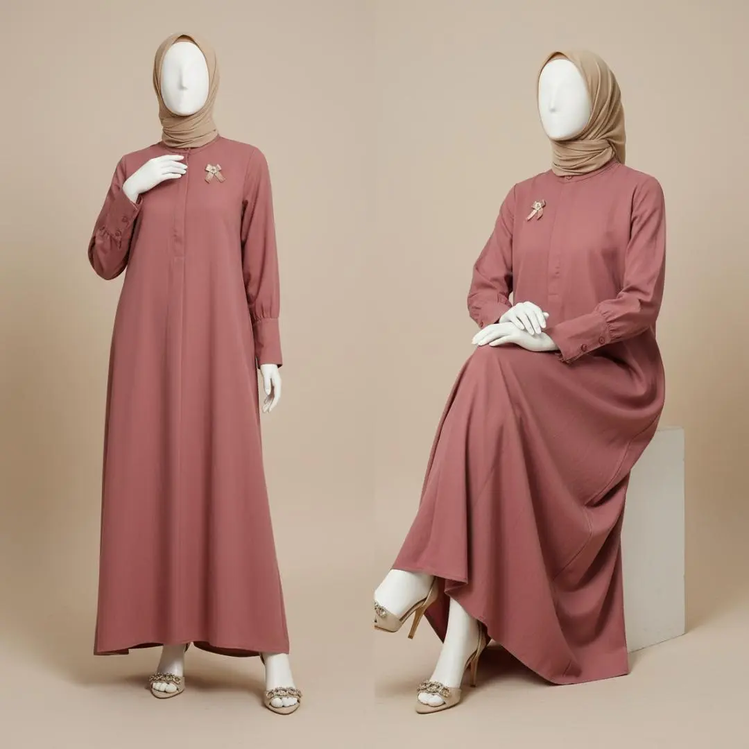 Abaya Dusty Pink