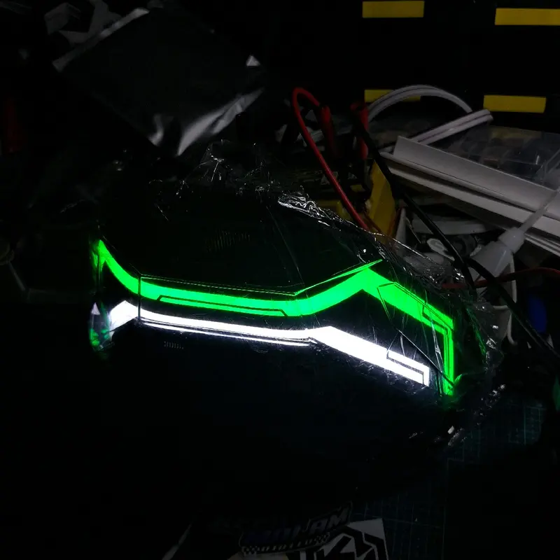 ( Bebas requet ) stoplamp lazy vario 160, rgb 210mode, setting aplikasi 3