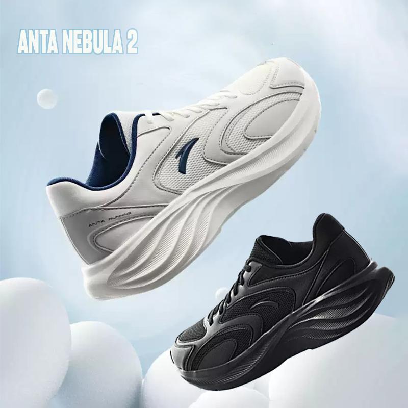 ĐỘC QUYỀN ONLINE Giày Chạy Bộ Nghiệp Dư Nam ANTA Nebula 2 9125C5505| Giày Running Thể Thao 5-10 km Siêu Nhẹ ,Thoáng Khí Đế Cao Su Đàn Hồi Êm Ái Hạn Chế Trơn Trượt Bảo Hành Chính Hãng ANTA Sport