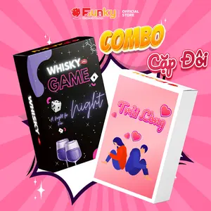 Combo Bộ Bài Dành Cho Cặp Đôi, Drinking Game Thử Thách Đầy Nồng Cháy, Chia Sẻ Những Điều Khó Nói Giúp Gắn Kết Yêu Thương