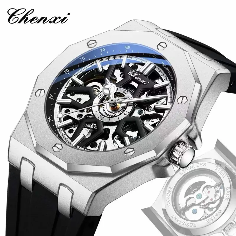 ĐỒNG HỒ NAM CHẠY CƠ CHÍNH HÃNG CHENXI CX-8868