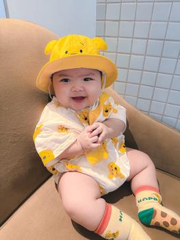 Product Review of Áo Jumpsuit Quần Mùa Hè, Cho Em Bé Trai, Phong Cách Hàn Quốc Hợp Xu hướng Dáng Rộng Vừa Vặn, Với Gấu Nâu Đáng Yêu, Được Làm Bằng Bông Mềm Mại Và Thoải Mái from P** B** ** 0