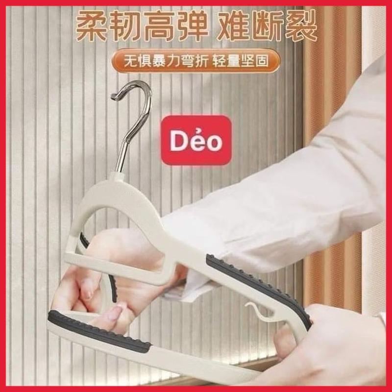 Combo 30 Móc Treo Quần Áo- Móc Treo Quần Áo Chống Trượt Đa Năng Xoay 360 Độ Chất Nhựa Cao Cấp Bền Bỉ Chịu Được Vật Nặng  - AN HƯNG DECOR 3