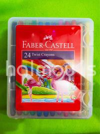 Gambar FABER CASTELL CRAYON / OIL PASTEL TWIST 24 WARNA dari HALMOY Kota Medan 1 Tokopedia