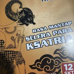 Stiker gambar wayang cocok untuk dekorasi rumah