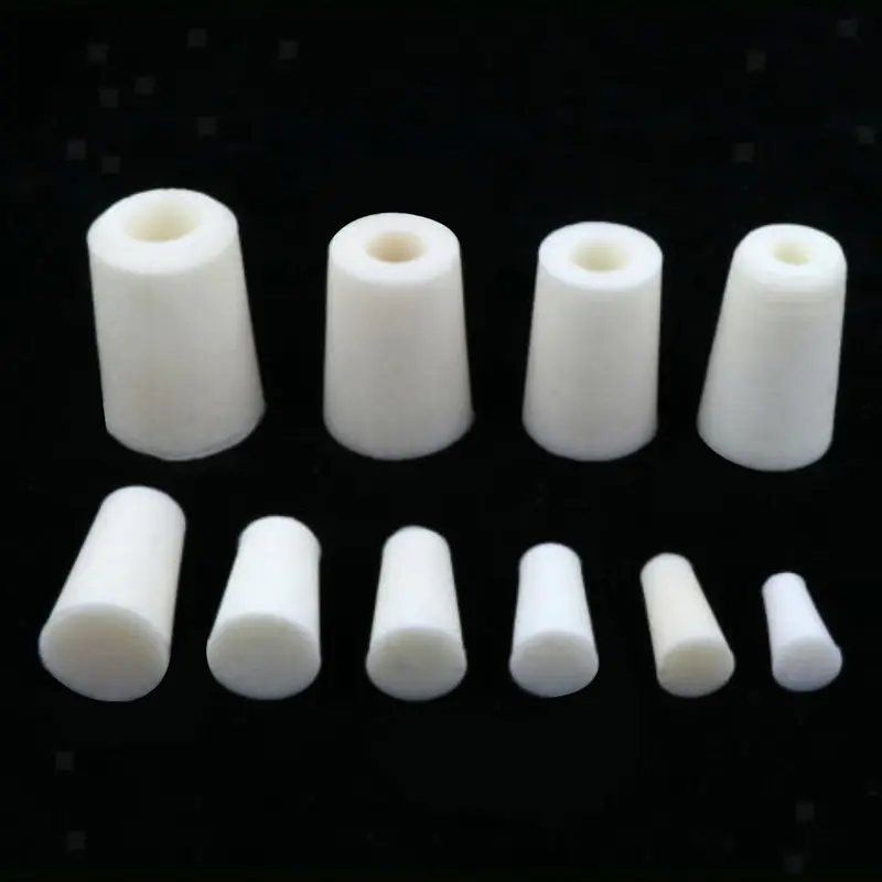 Phích Cắm Silicon Cho Phòng Thí Nghiệm Hóa Học, 5 Cái, Phích Cắm Con Dấu Cao Su, Nút Chặn 7