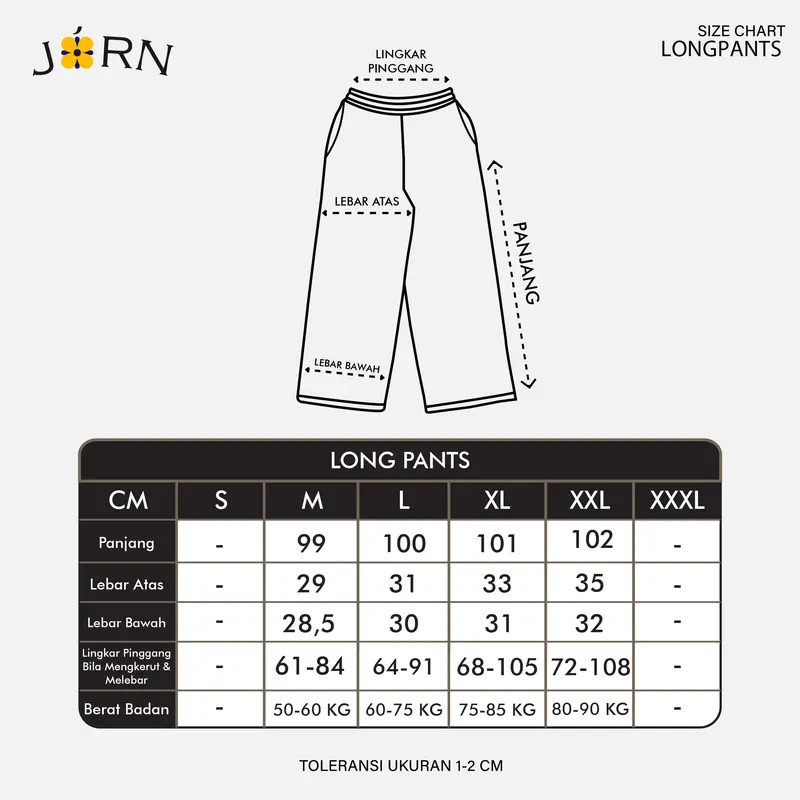 JORN - Sweatpants Baggy Misty Grey / Celana Panjang / Celana Baggy / Celana Cowo / Celana Uniseks / Sweatpants 6