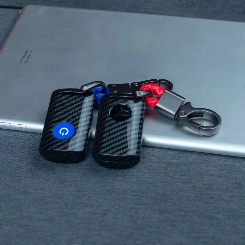 Carbon ABS Car Key Cover Case for Yamaha X-max 250 125 309 300 400 2020 2021 AEROX NVX155 QBIX JAUNS Key Case Auto Accessories