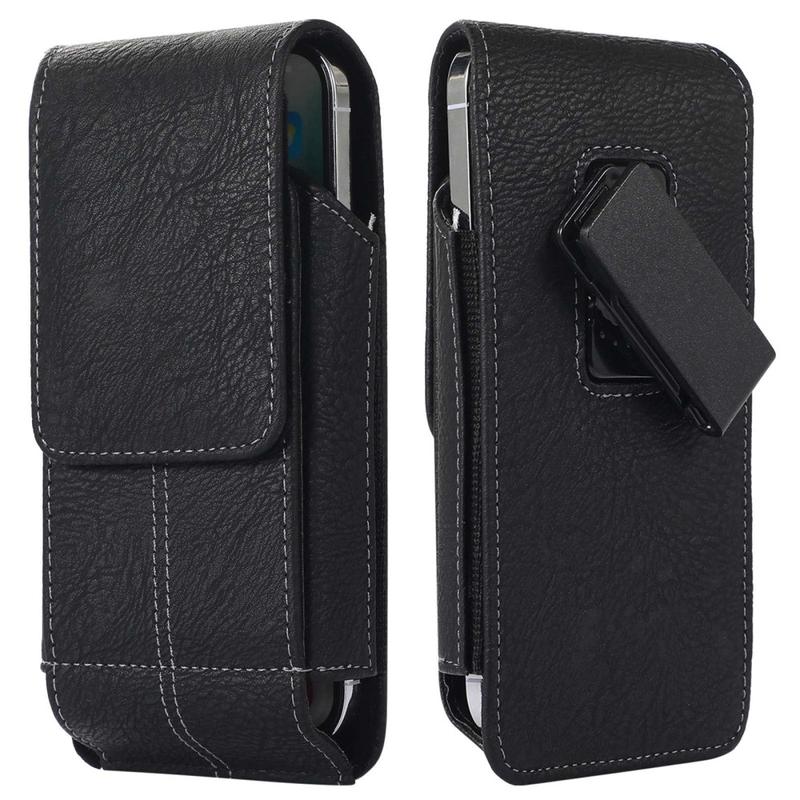 Sarung Dompet Tas Tempat HP Pinggang Kulit Slot Kartu Vertikal Ukuran 6 Inch 6,5 Inch 0