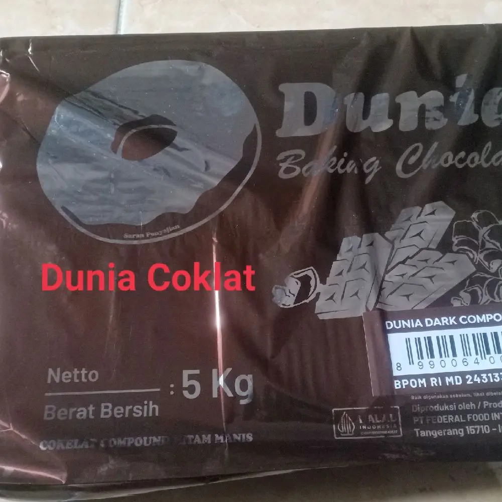 Coklat Compund Batangan Blok Dunia 5kg
