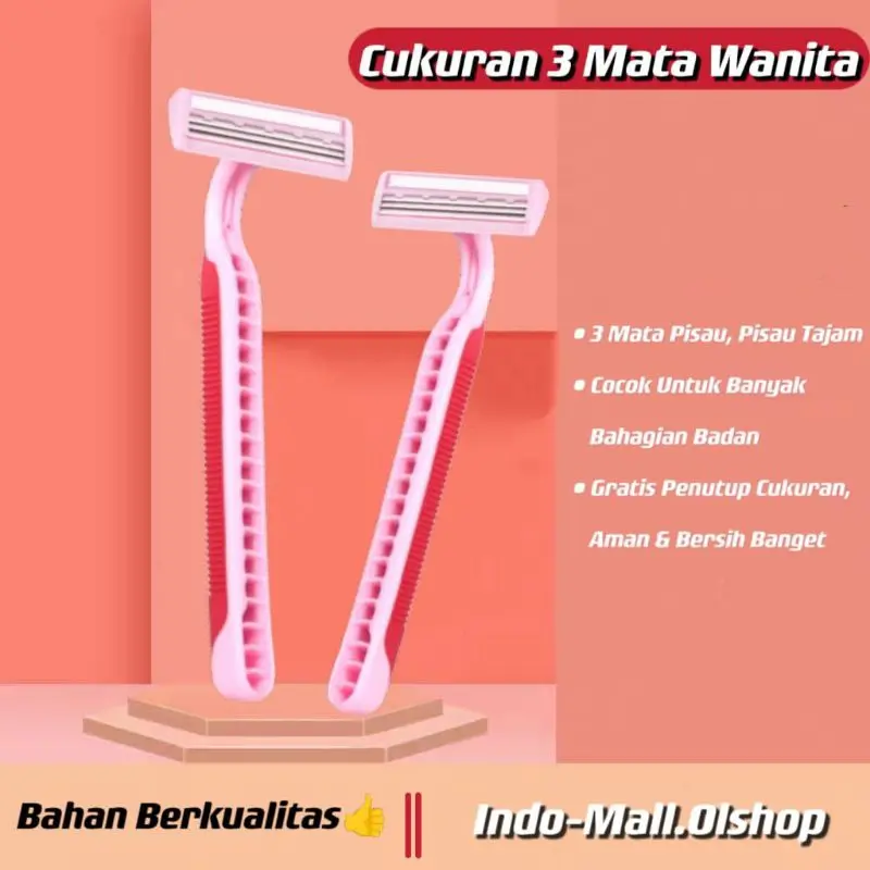 Alat Cukur wanita/Razor Pisau Cukur Bulu Tubuh Wanita/Alat Penghilang Bulu ⭐IndoMall⭐