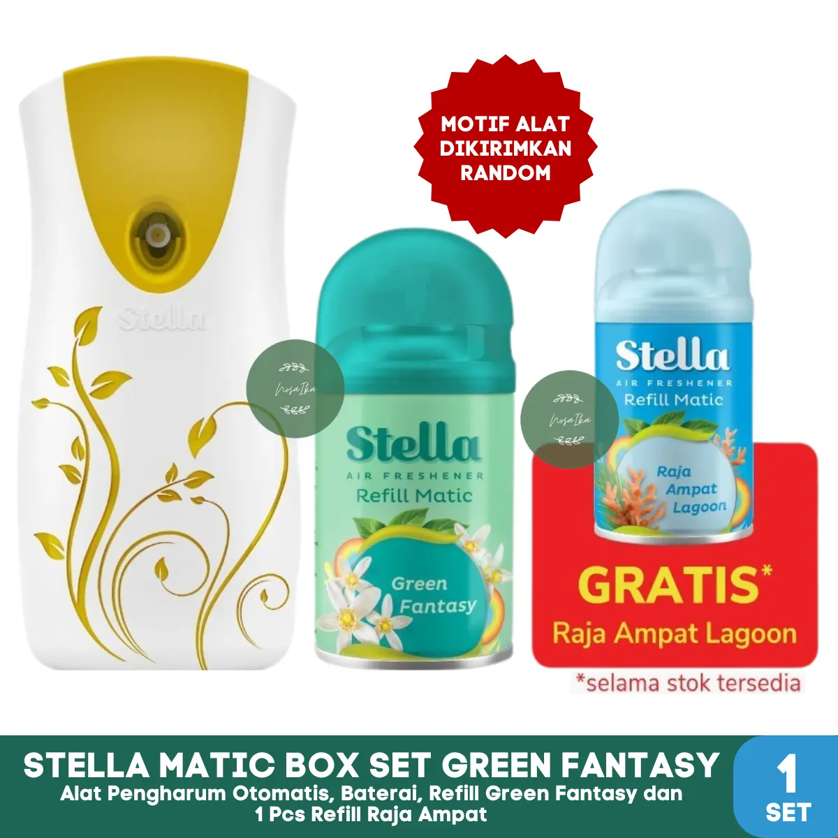 SPESIAL! STELLA MATIC SET G. FANTASY + RAJA AMPAT